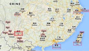 002 - Carte Chine